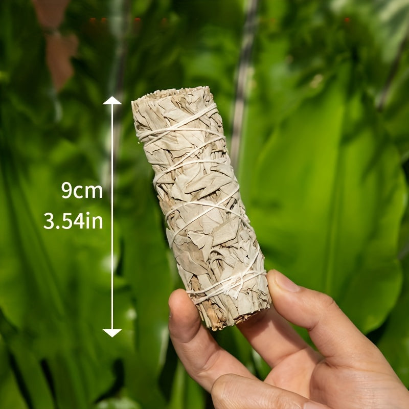 11pcs White Sage Stick - Natural Smudging Herbs for Meditation, Yoga & Purification - For Spiritual Cleansing & Energy Balancing - Perfect Gift for Wellness Enthusiasts