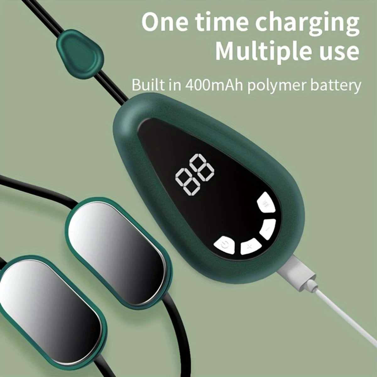 Portable relaxation device - convenient design, intuitive control