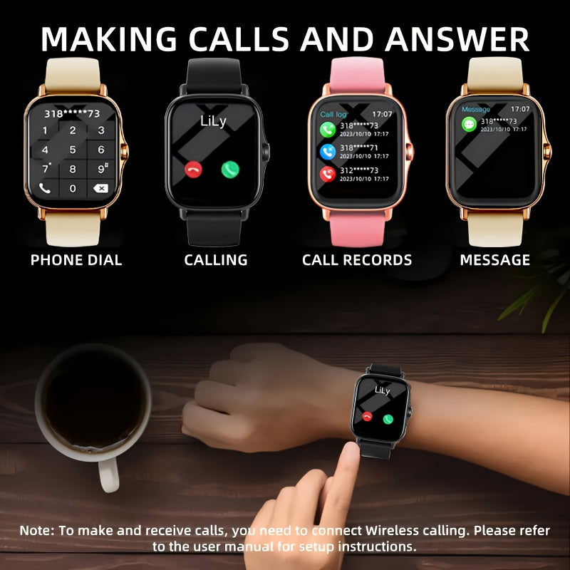 A New Large-screen Smartwatch, Compatible With Android/iPhone