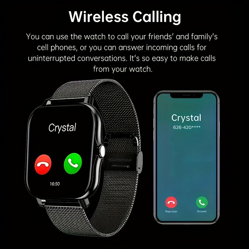 The Latest 1.83-inch Stylish Full Touch HD Smart Watch