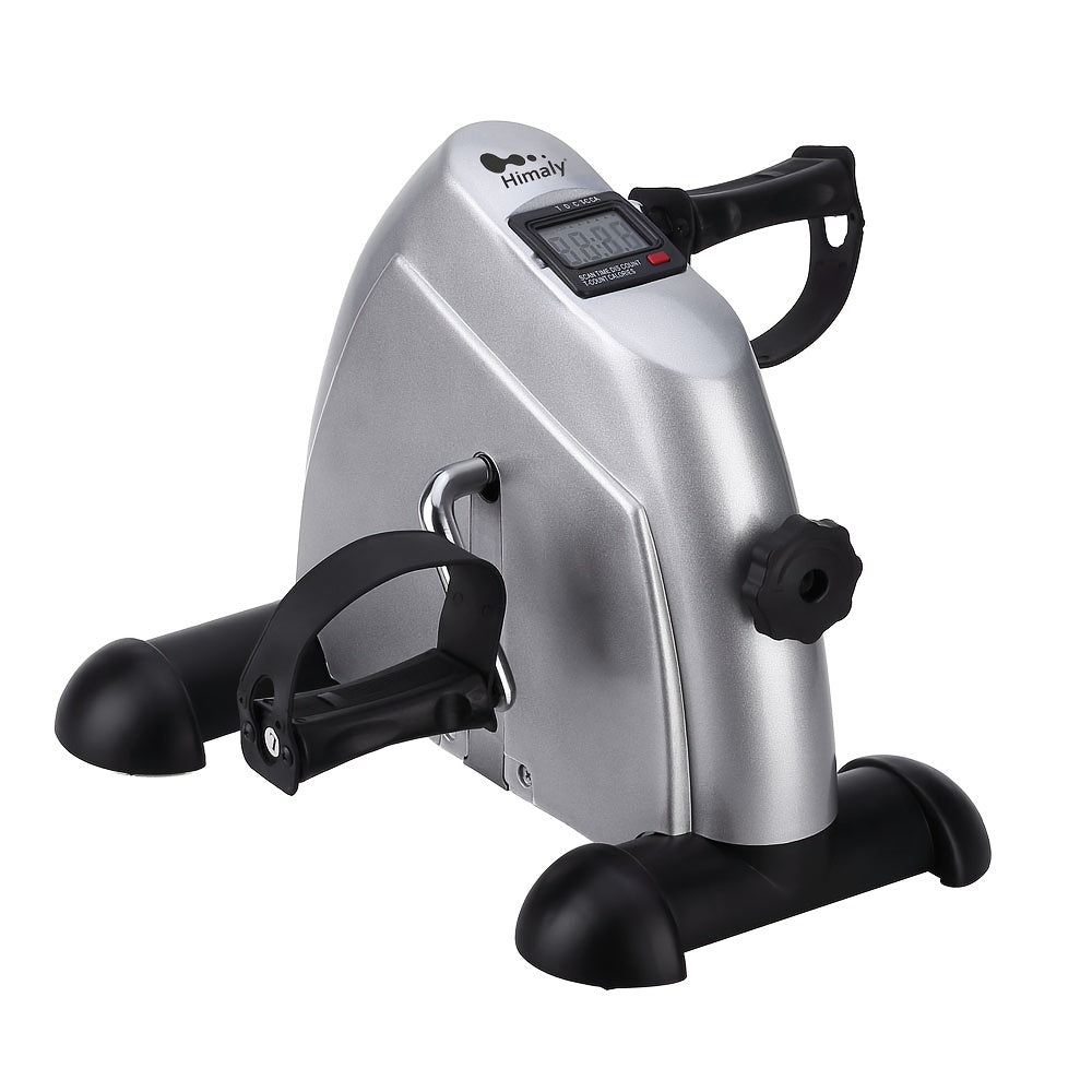Himaly Compact Under Desk Exercise Bike - Adjustable Resistance