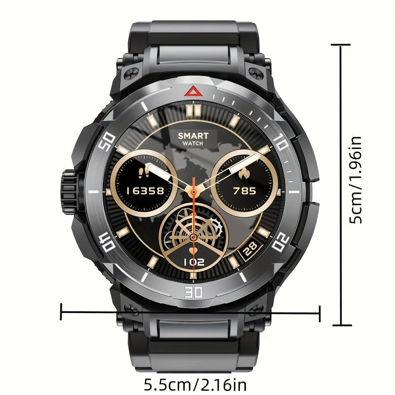 1.46-inch Full Touch HD Screen Metal Body