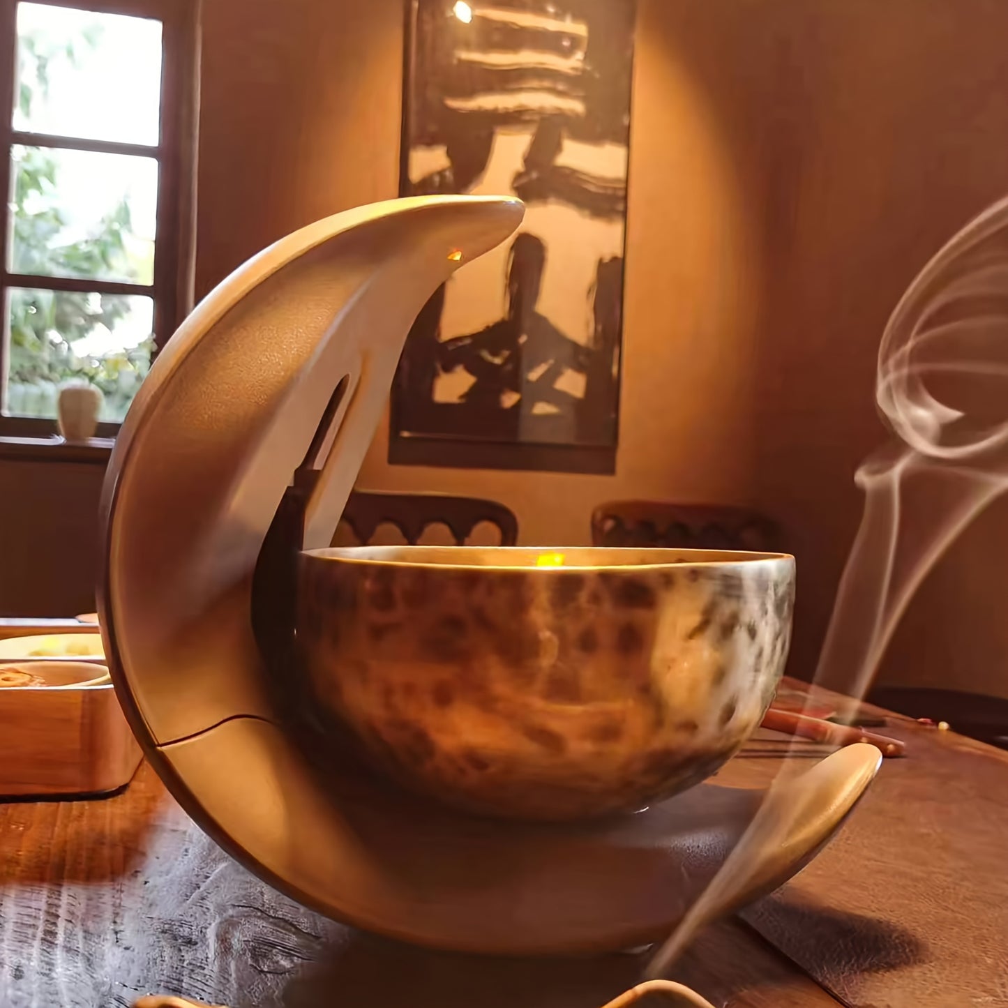 Automatic Singing Bowl, Handmade In Nepal, Himalayan Vibration