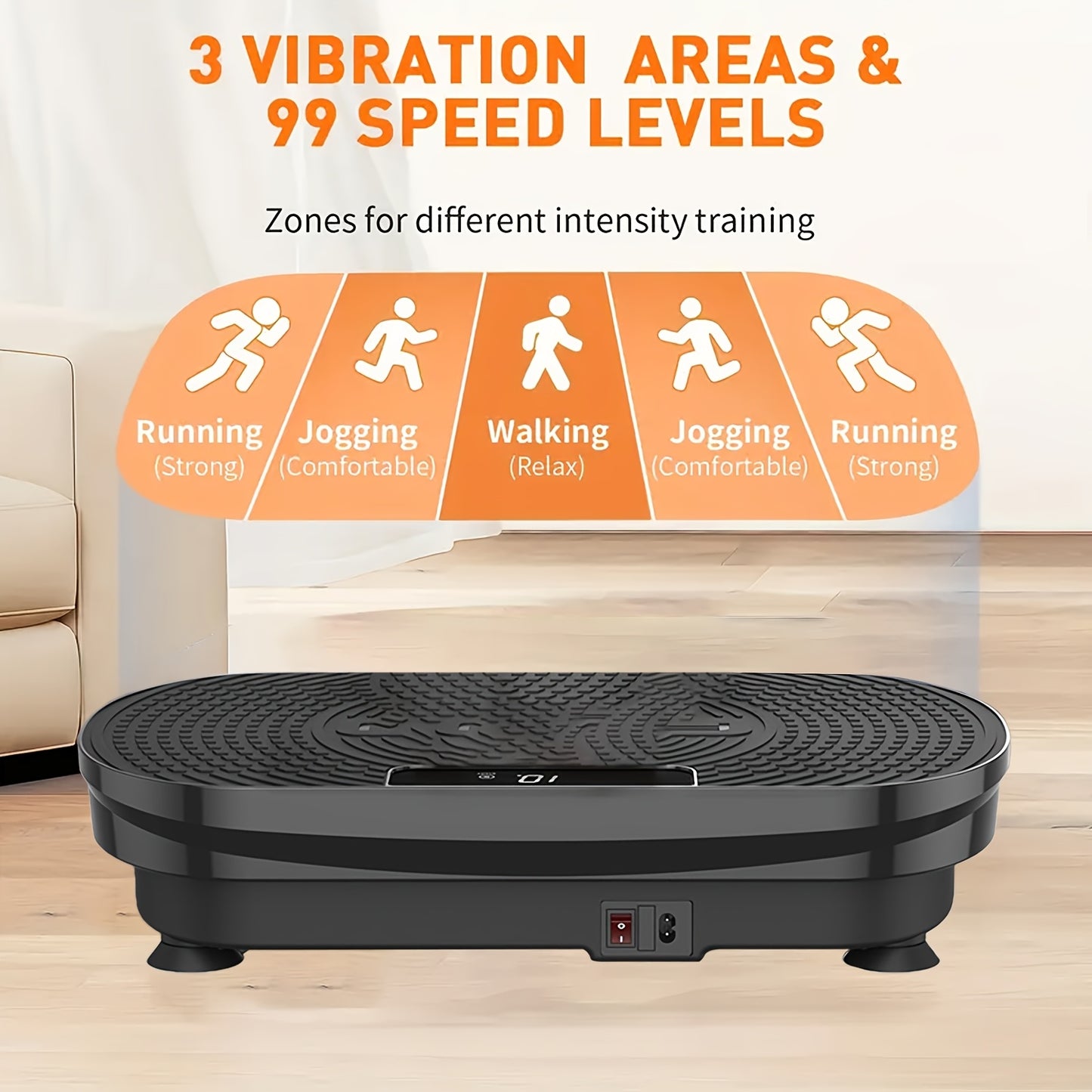 Vibration Plate Equipment- Whole Body Workout Equipment for Women
