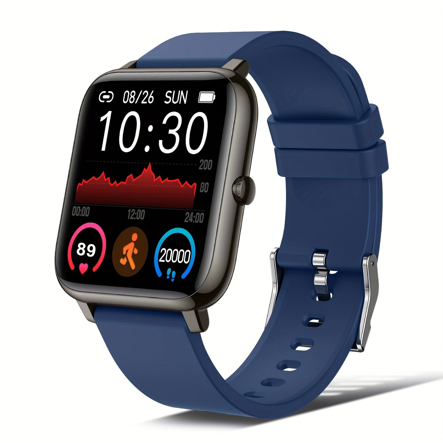 P32 smartwatch, female and male fitness activity tracker