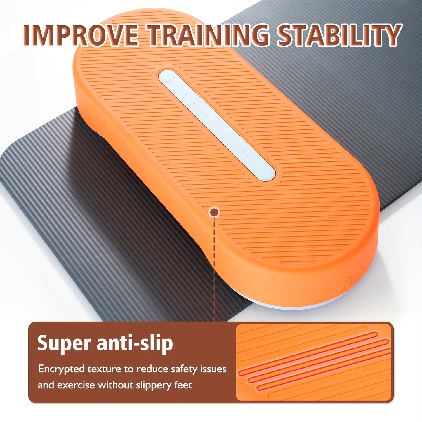 1pc Adjustable Workout Aerobic Stepper