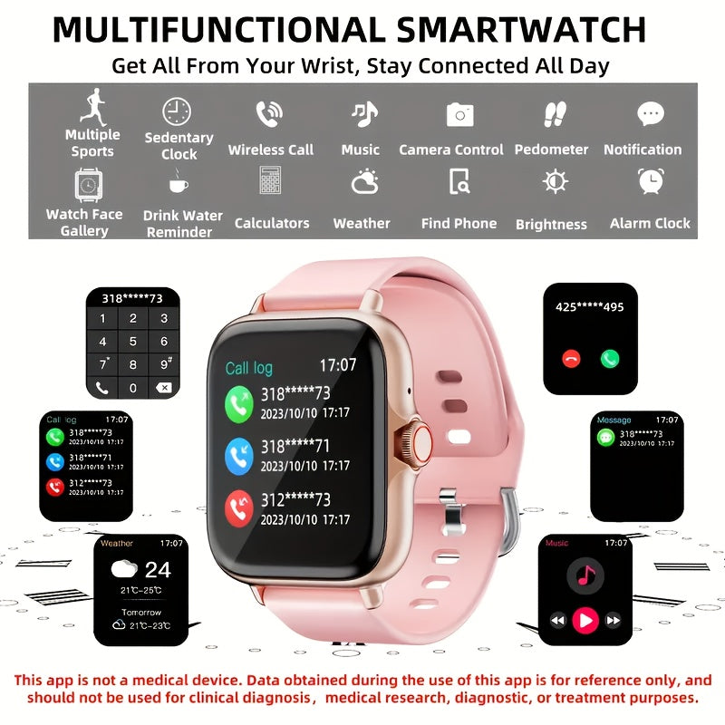 New Smartwatch,, 1.83-inch Outdoor Sports Watch, Wireless Calling