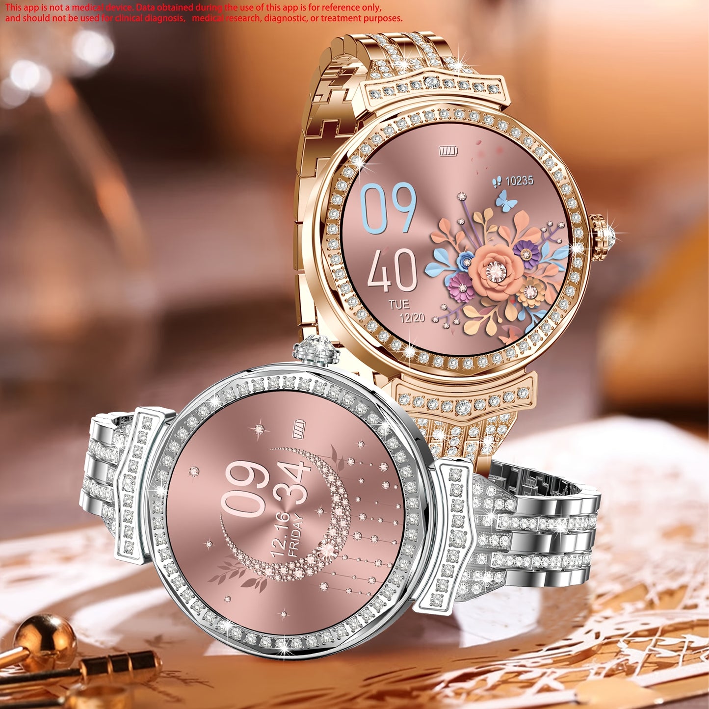 1.32” AMOLED Smart Watch For Women, Answer/Make Calls