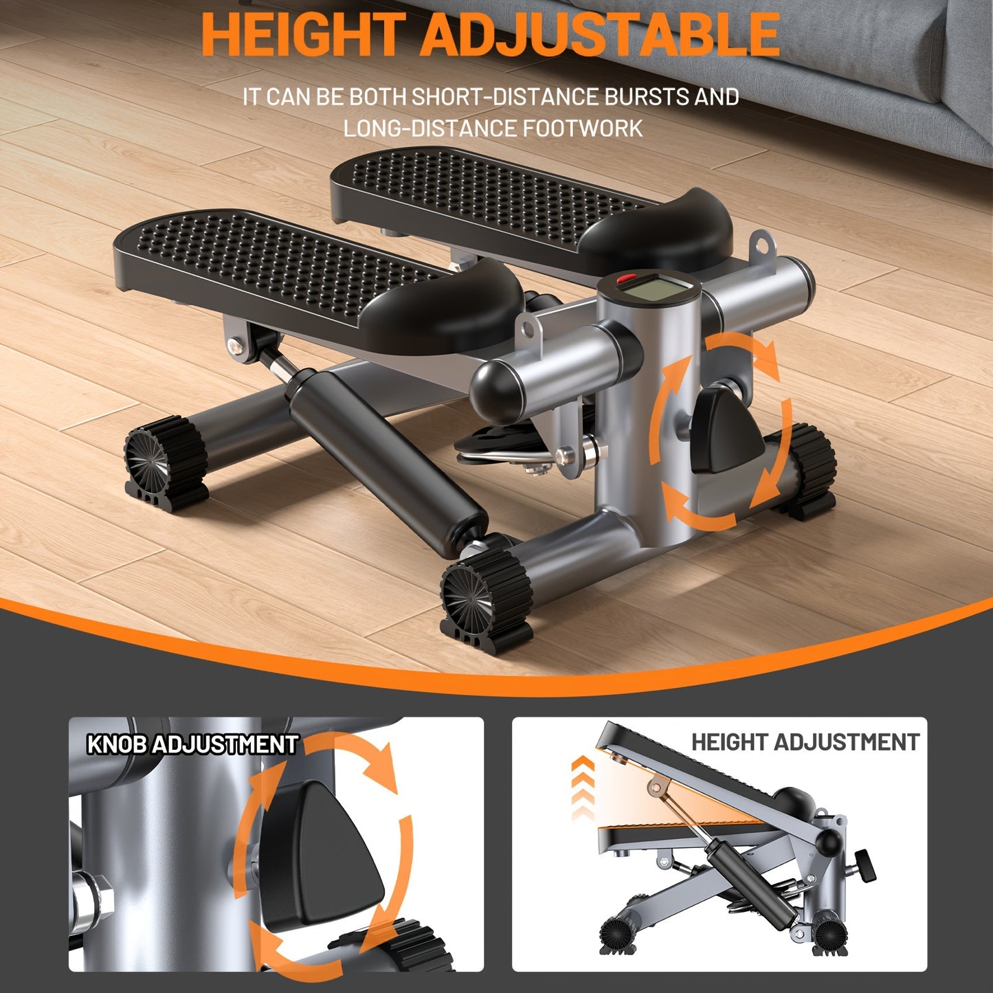 Exercise Stepper, Small Pedal Machine, Specially Designed