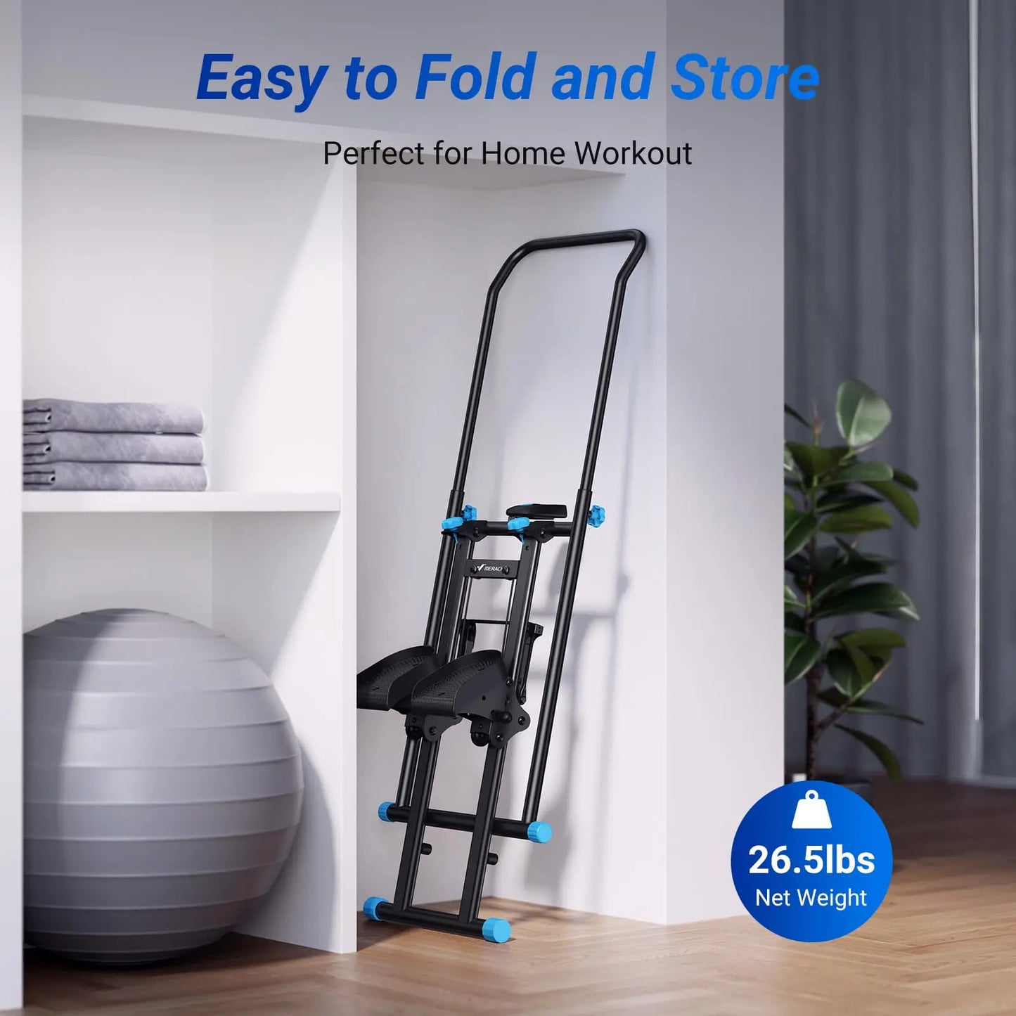 MERACH Stair Stepper for Home Gym Exercise Compact Climber