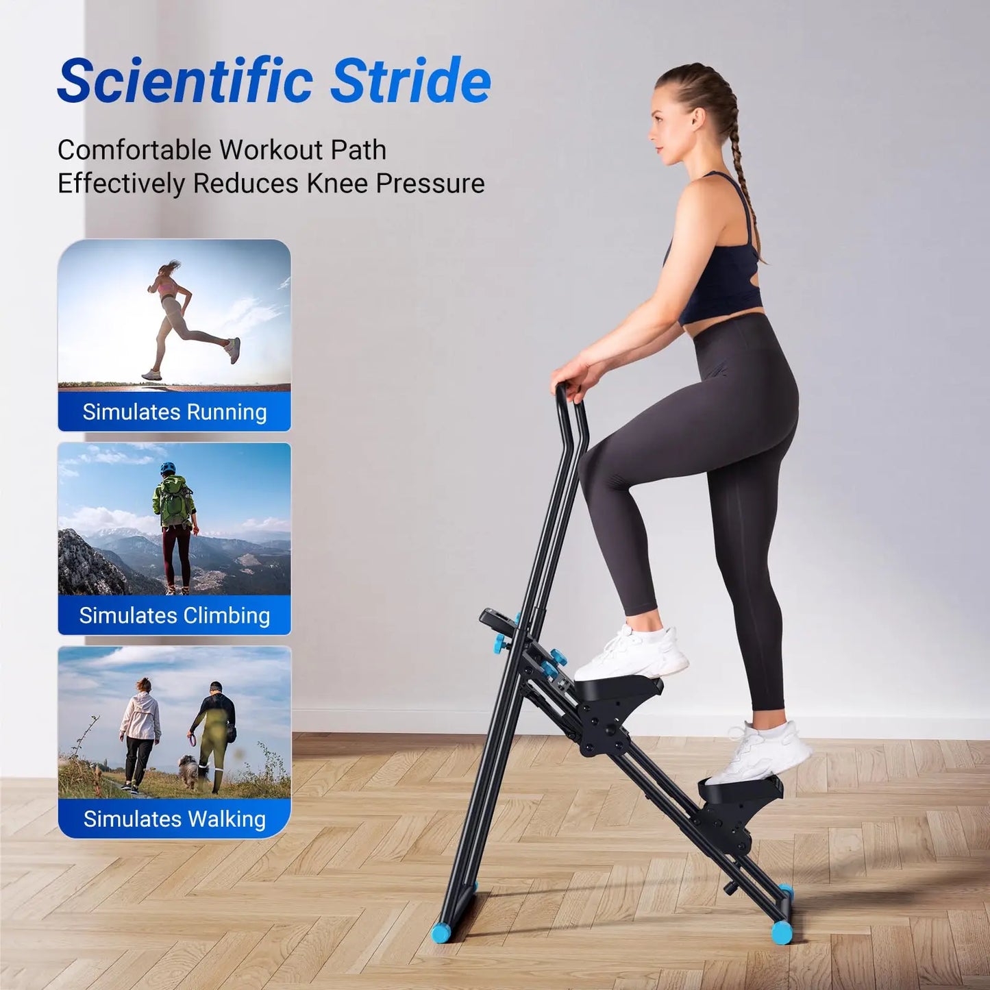 MERACH Stair Stepper for Home Gym Exercise Compact Climber