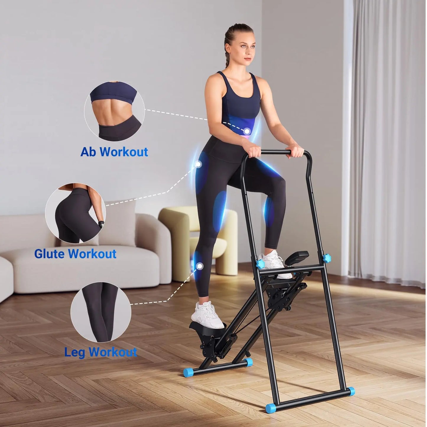 MERACH Stair Stepper for Home Gym Exercise Compact Climber