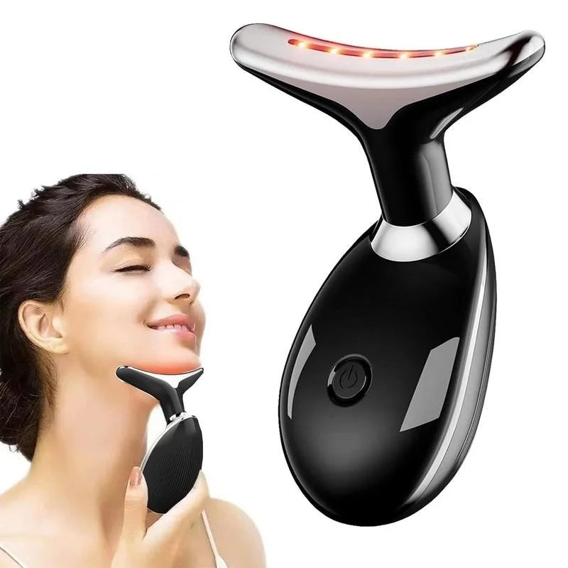 Vibrating Neck Device Beauty Gift Portable USB Charging Massager