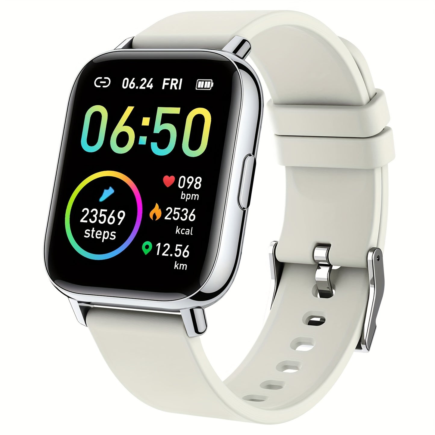 P32 smartwatch, female and male fitness activity tracker
