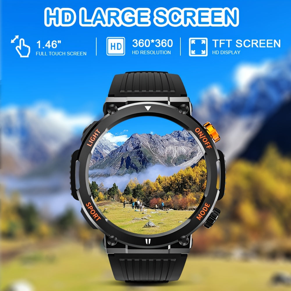 QTLLBT Smart Watch, Wireless Phone Answering, Outdoor Sports Watchmen