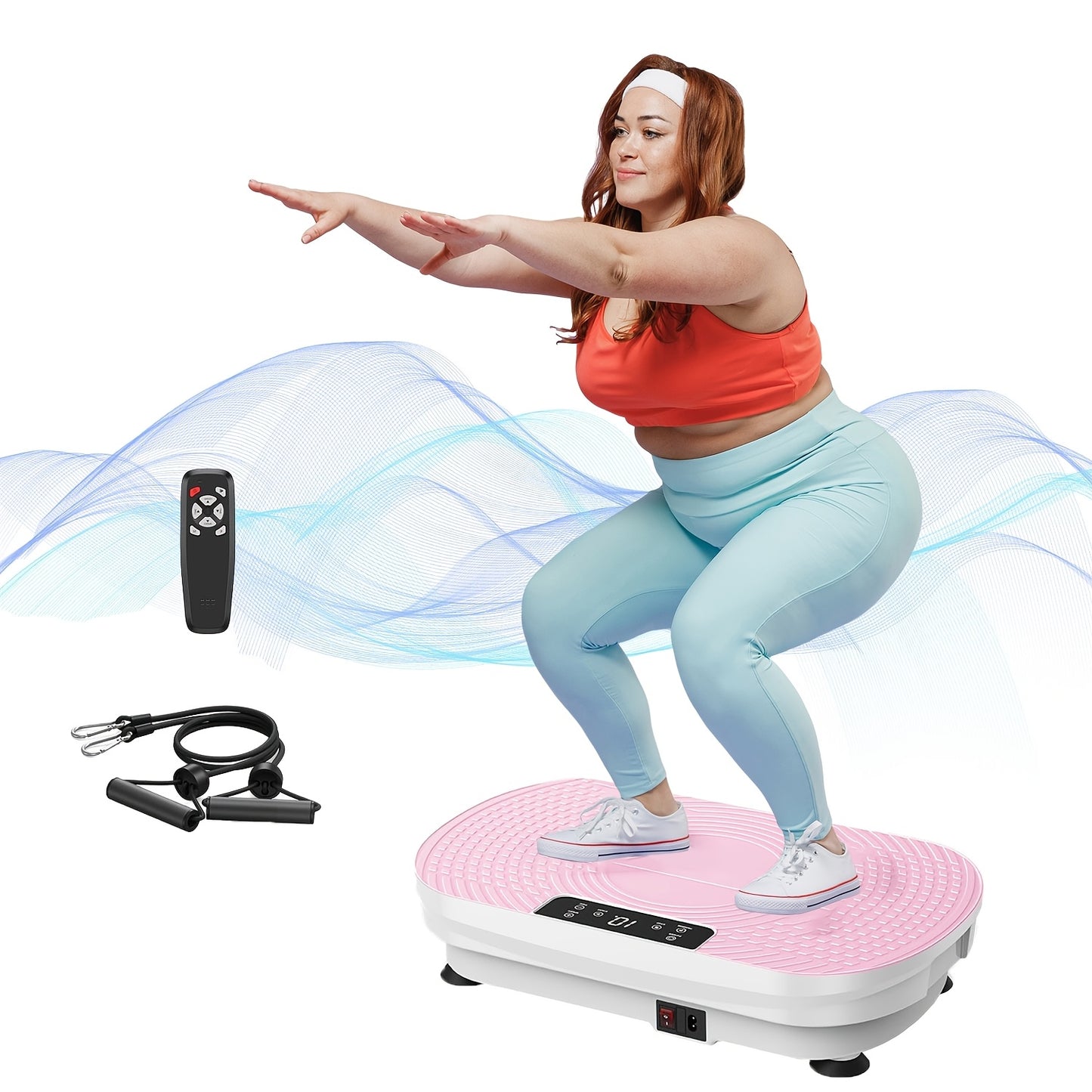 Vibration Plate Equipment- Whole Body Workout Equipment for Women