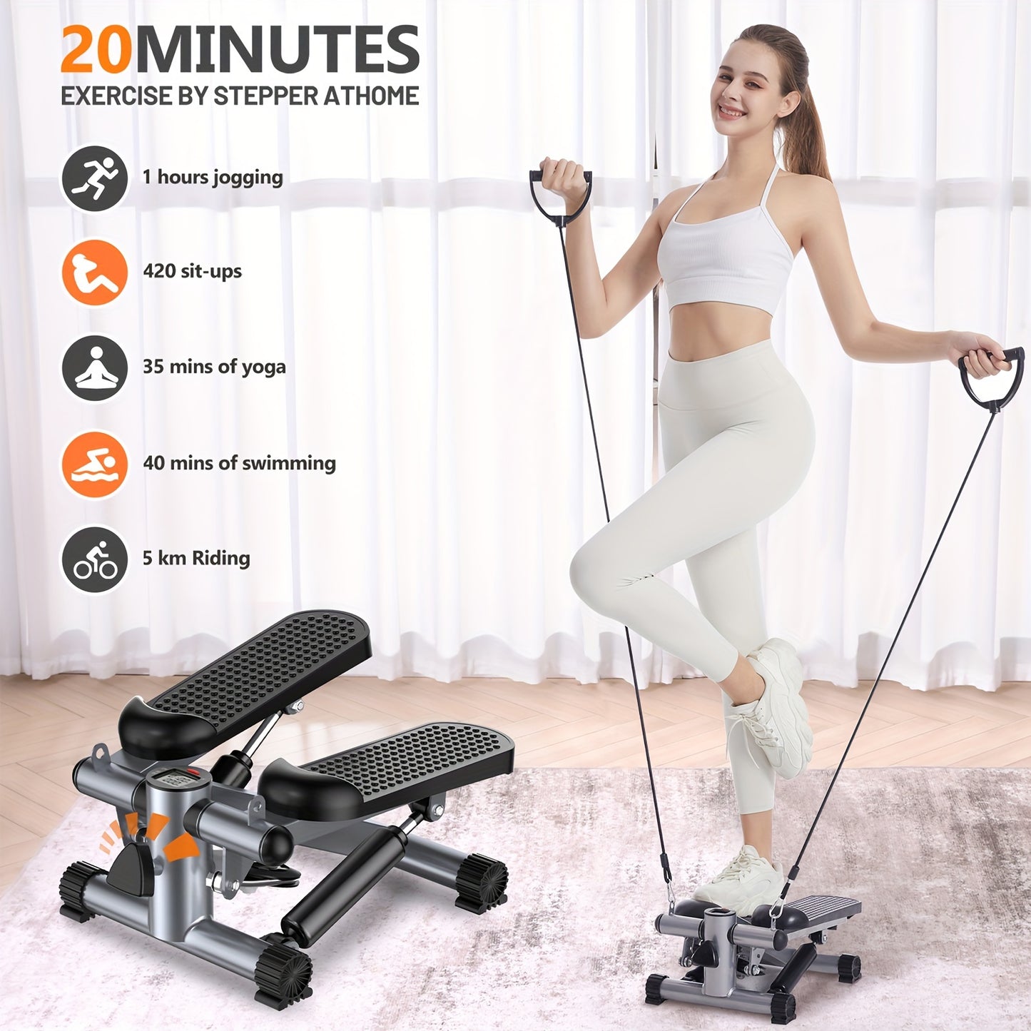 Exercise Stepper, Small Pedal Machine, Specially Designed