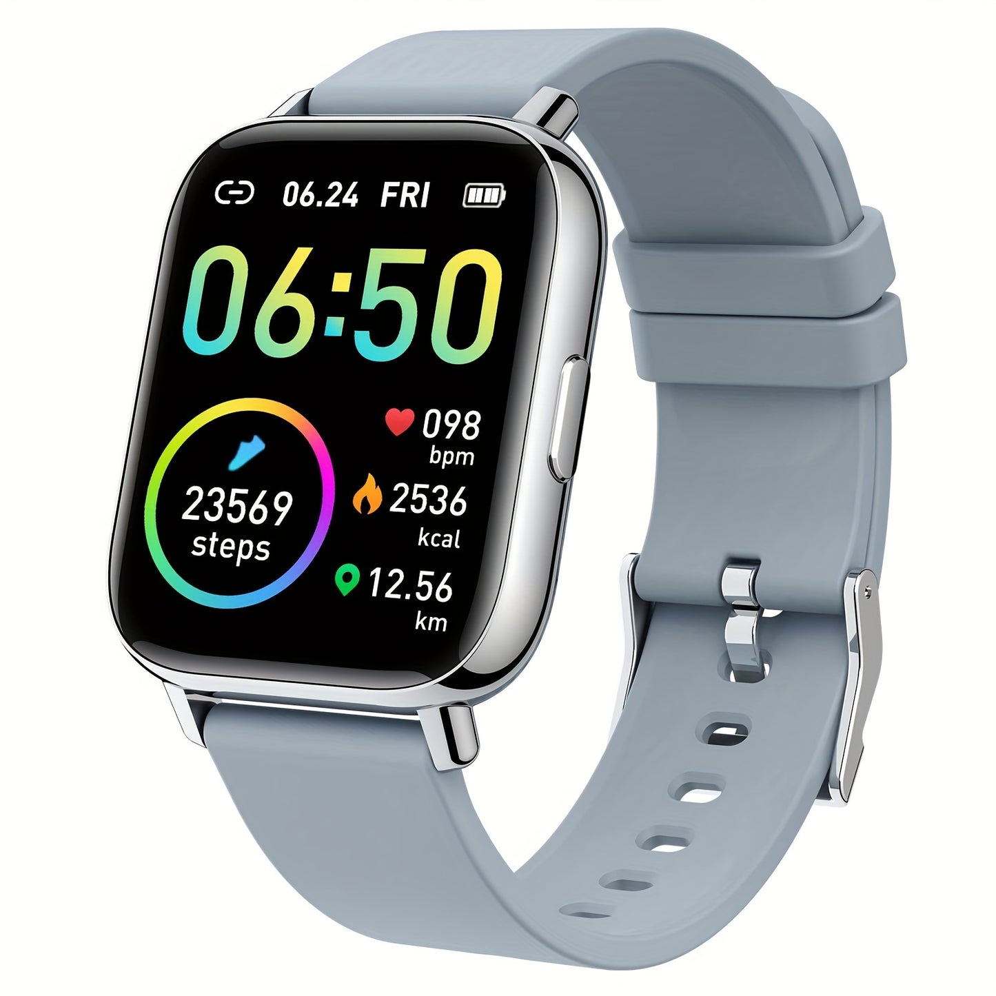 P32 smartwatch, female and male fitness activity tracker