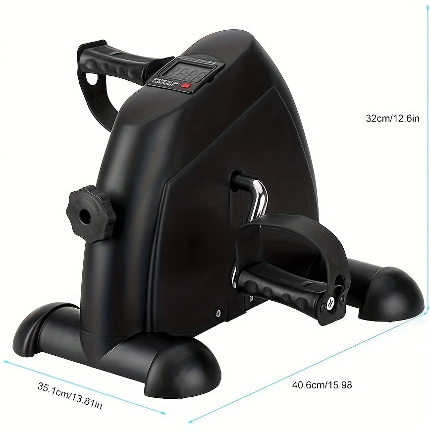 Himaly Compact Under Desk Exercise Bike - Adjustable Resistance