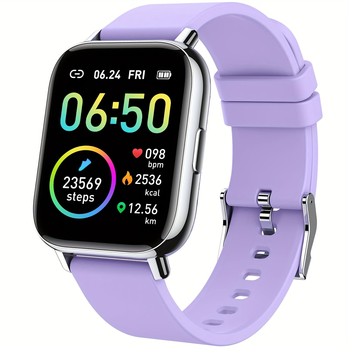 P32 smartwatch, female and male fitness activity tracker
