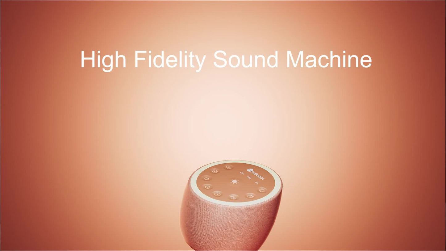 Hotmoon Cocoon White Noise Machine 40 Soothing Sounds