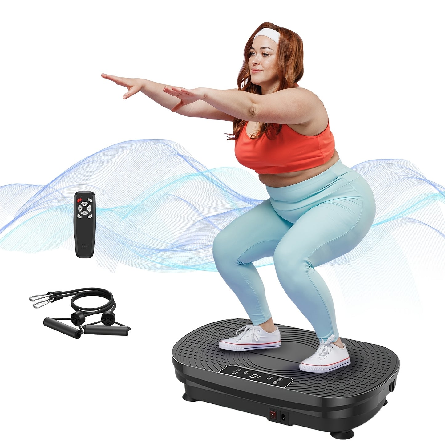 Vibration Plate Equipment- Whole Body Workout Equipment for Women