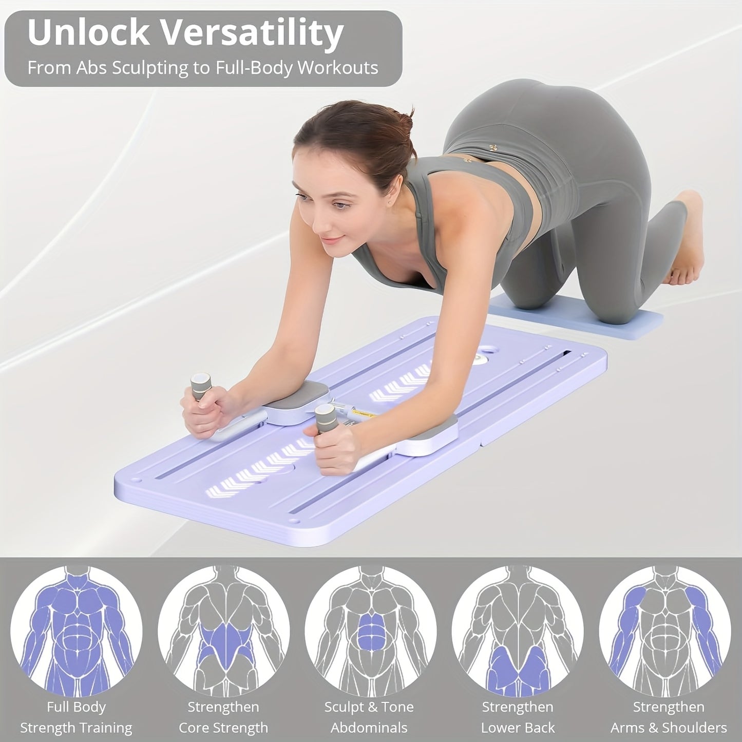 Pilates Board, Multifunctional Abdominal Board, Ab Core Trainer