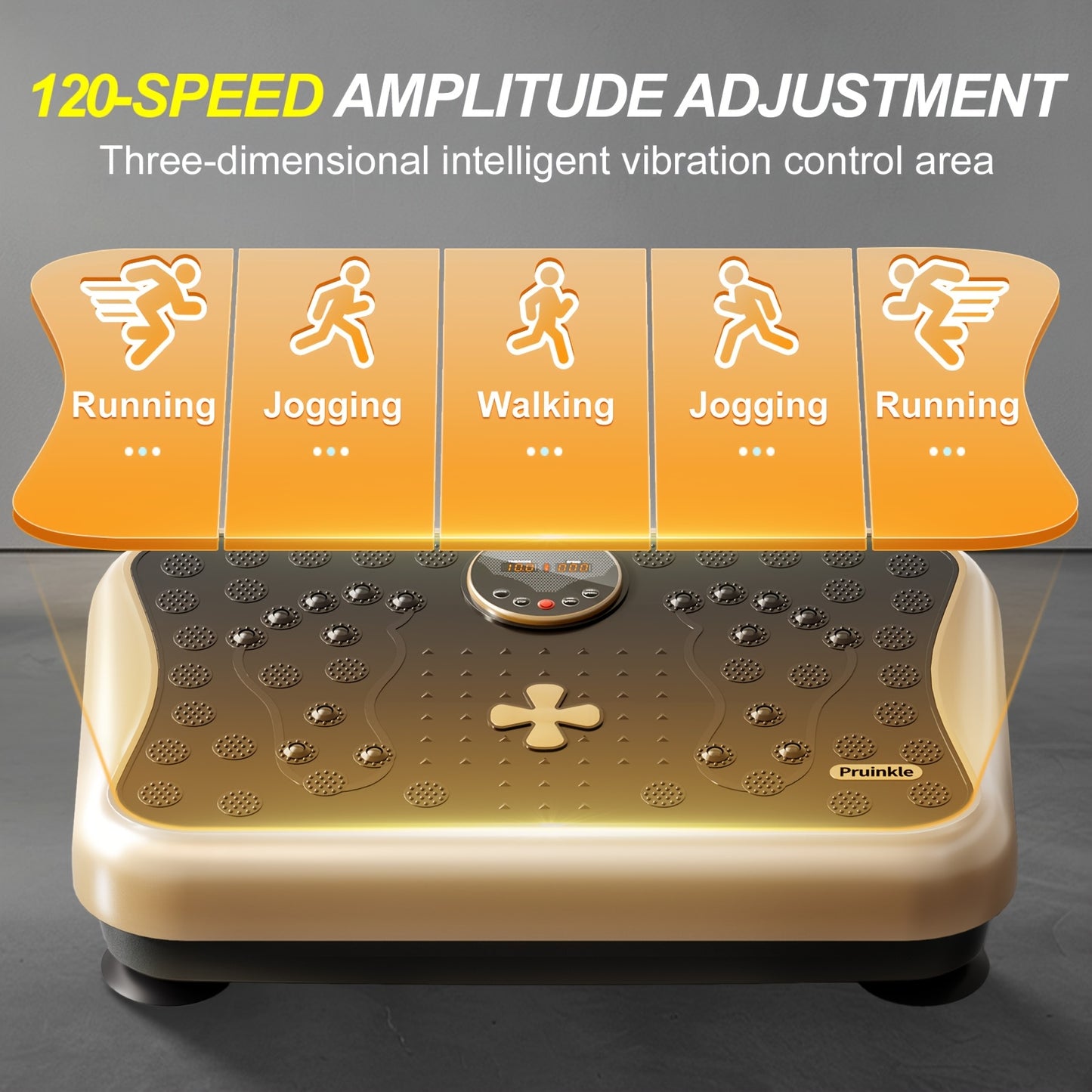 Vibration Plate Exercise Machine, 3D Vibrating Board