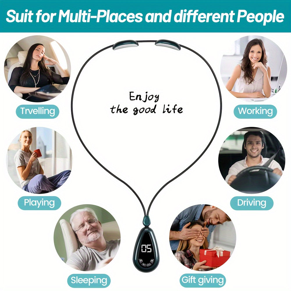 Portable relaxation device - convenient design, intuitive control