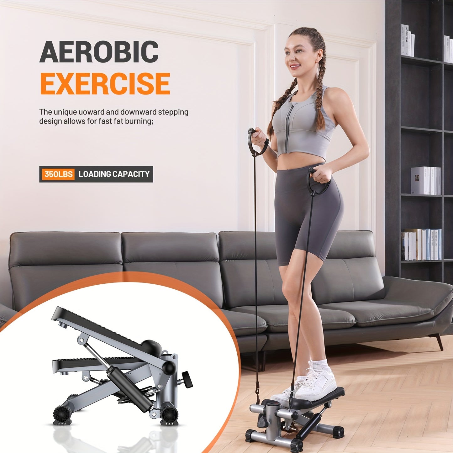 Exercise Stepper, Small Pedal Machine, Specially Designed