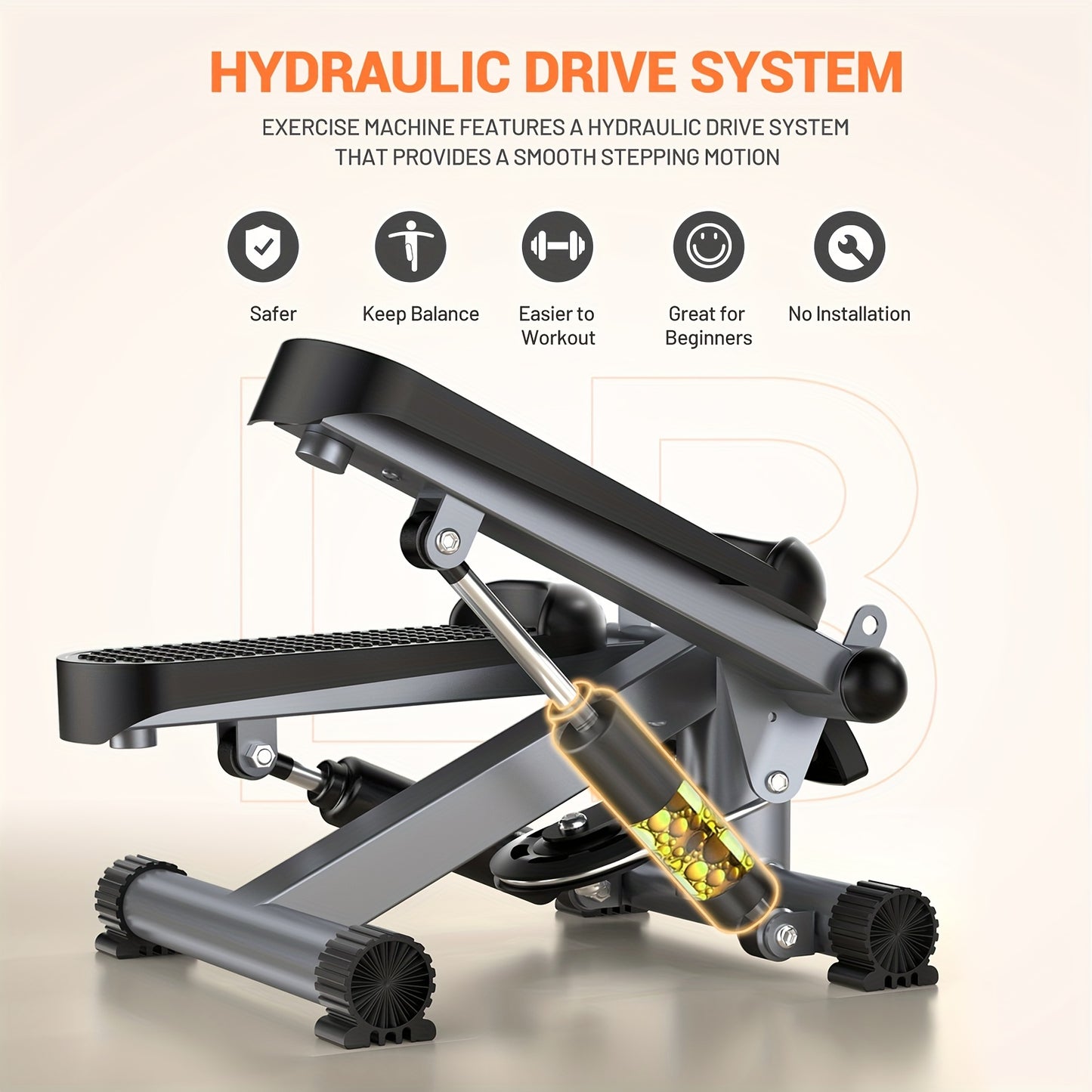 Exercise Stepper, Small Pedal Machine, Specially Designed