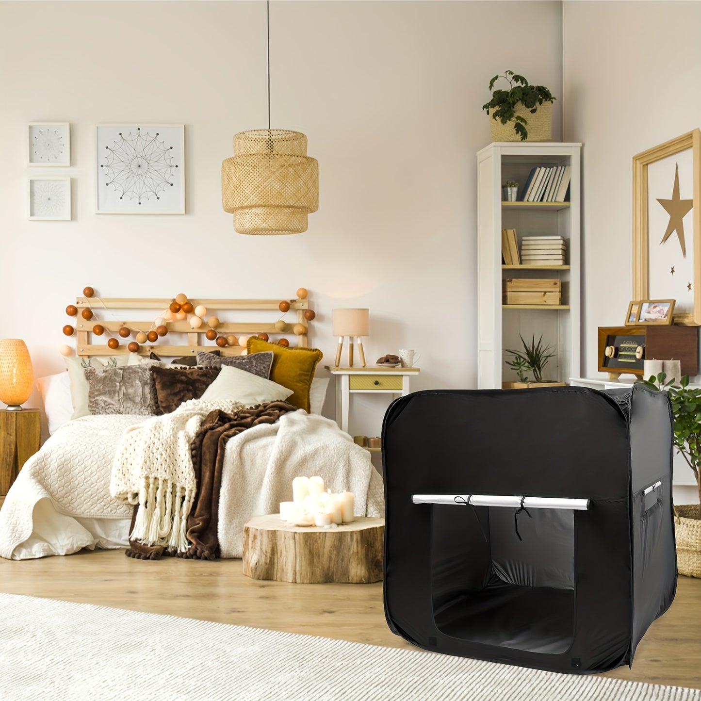 Portable Foldable Blackout Sensory Tent - Instant pop-up