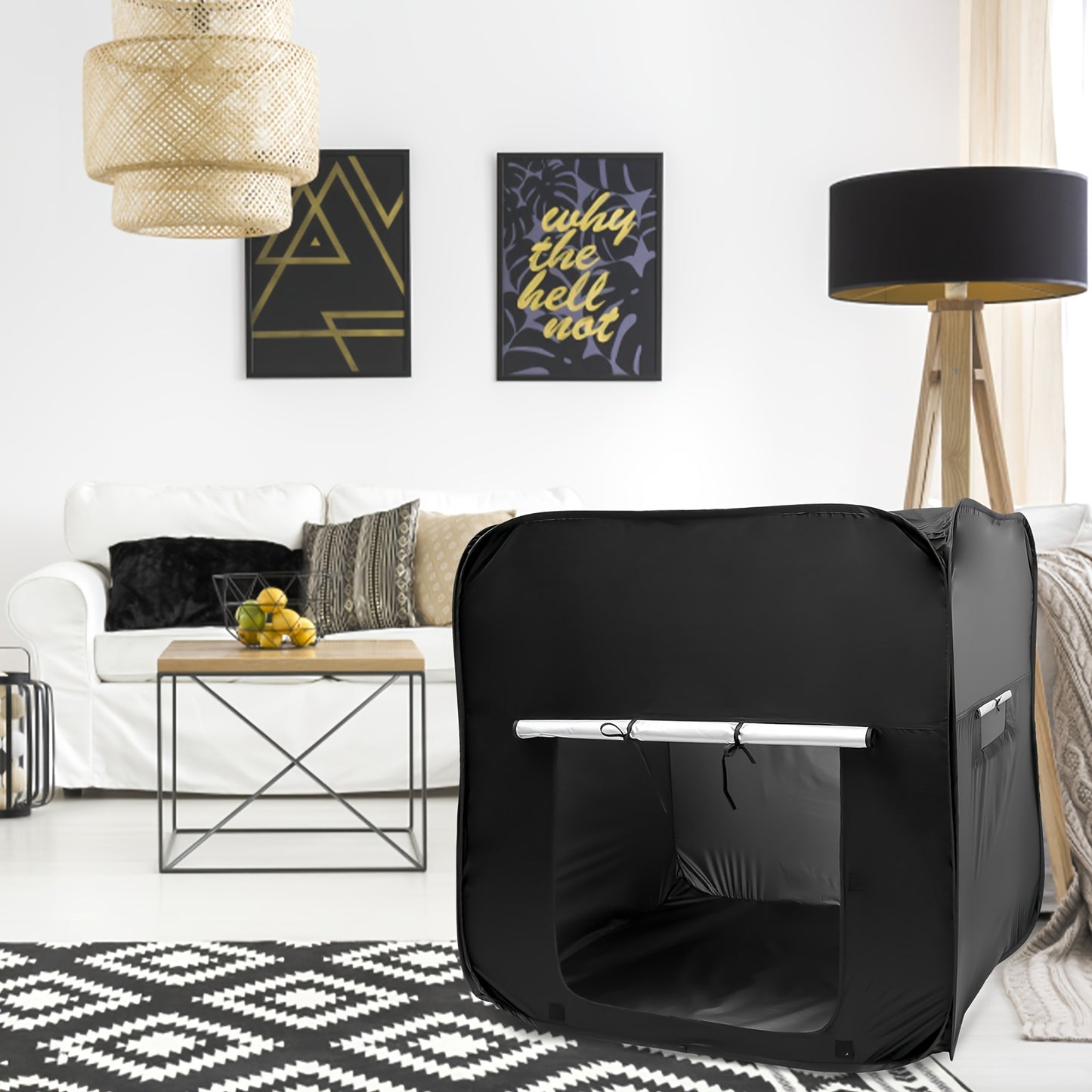 Portable Foldable Blackout Sensory Tent - Instant pop-up