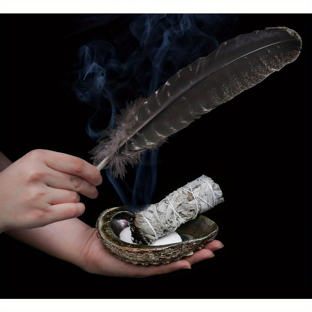 [Natural Elements] Complete Sage Smudge Kit with White Sage Sticks