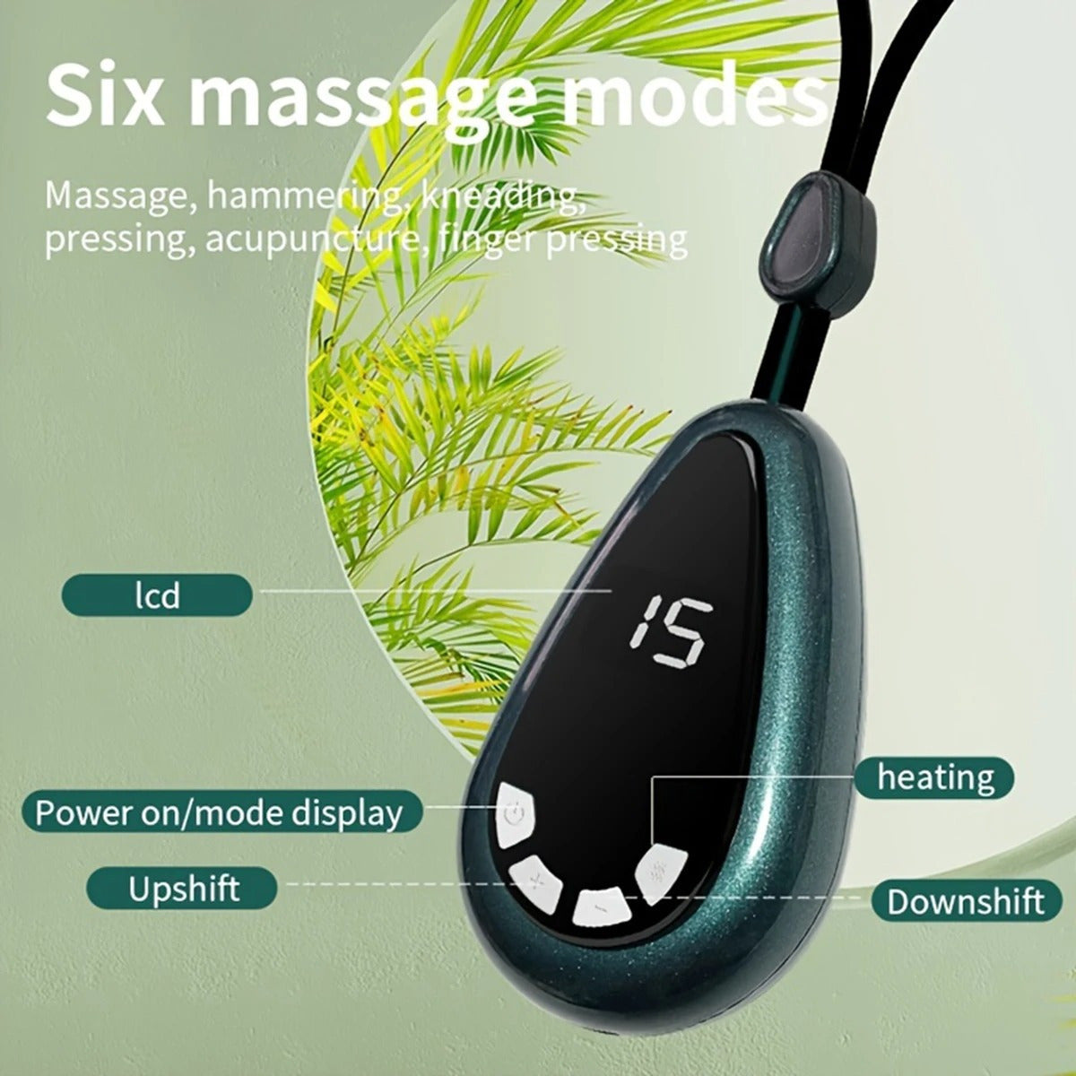 Portable relaxation device - convenient design, intuitive control
