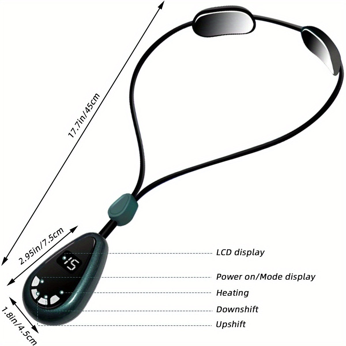 Portable relaxation device - convenient design, intuitive control