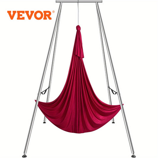 Vevor Aerial Yoga Frame & 9.67ft Red Hammock