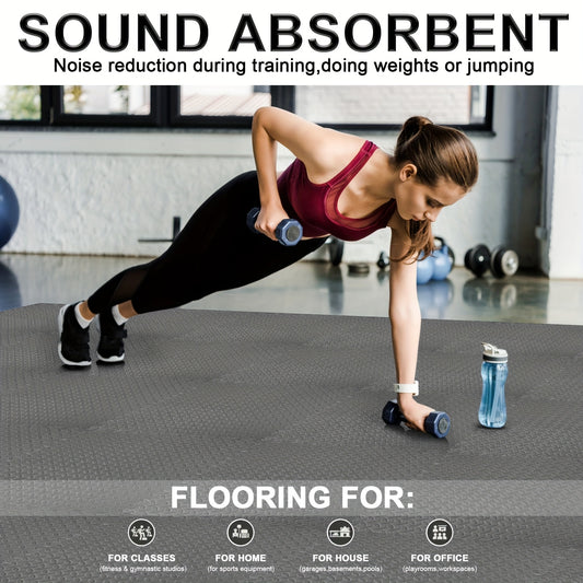 Super Thick Sports Floor Mats, With Lockedging - High-density