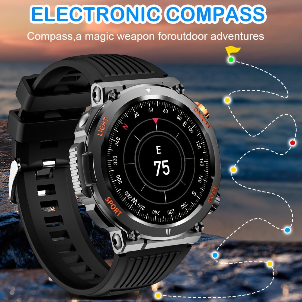 QTLLBT Smart Watch, Wireless Phone Answering, Outdoor Sports Watchmen