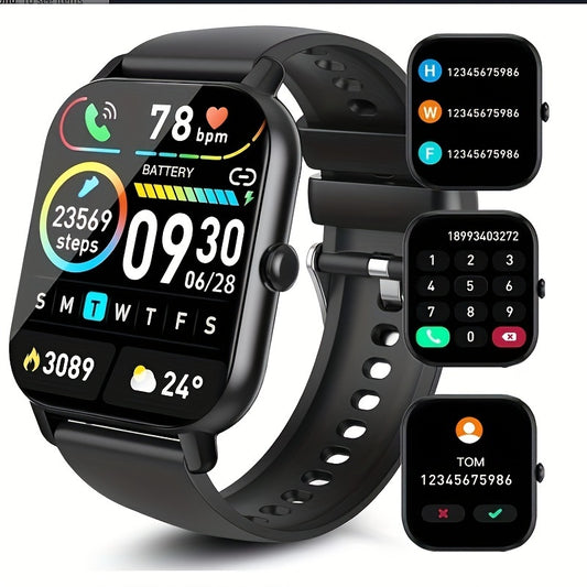 (Answer/Make Calls), 1.85" Smartwatch for Men Women