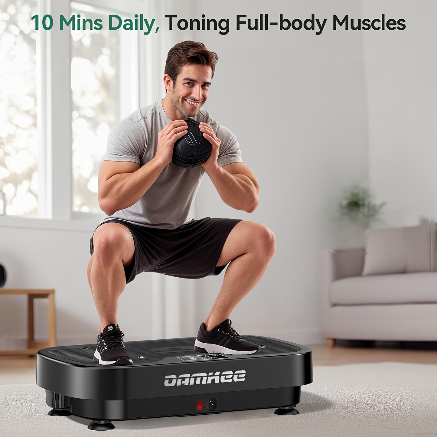 Vibration Plate Exercise Machine for Weight Loss\