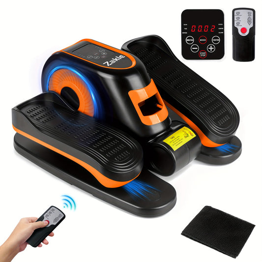 Zakle Under Desk Elliptical Machine, Ellipse Leg Exerciser W/Remote