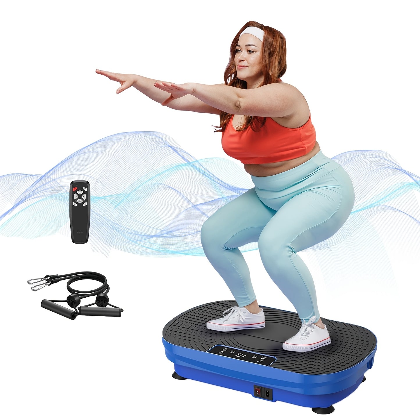 Vibration Plate Equipment- Whole Body Workout Equipment for Women