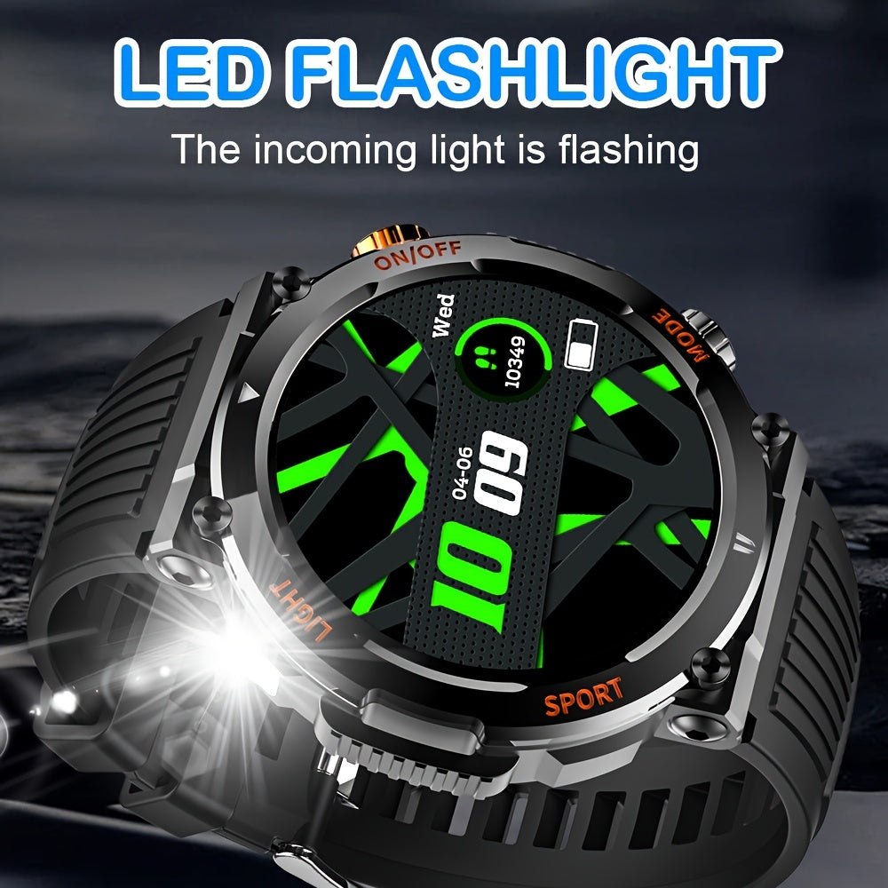 QTLLBT Smart Watch, Wireless Phone Answering, Outdoor Sports Watchmen