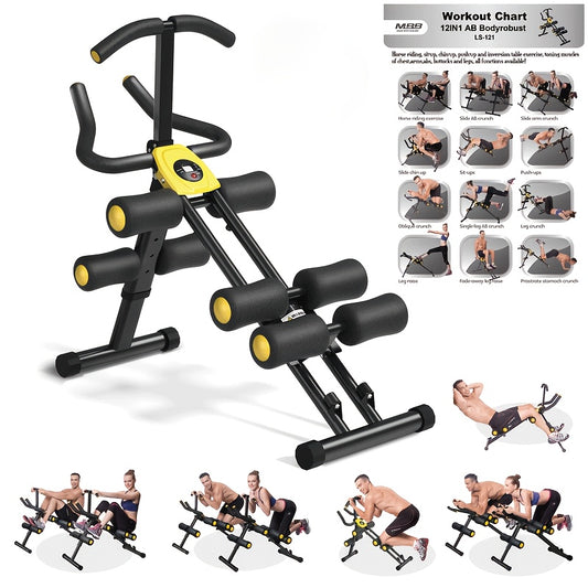 Versatile Ab Workout Trainer - Core Strength Training Machine