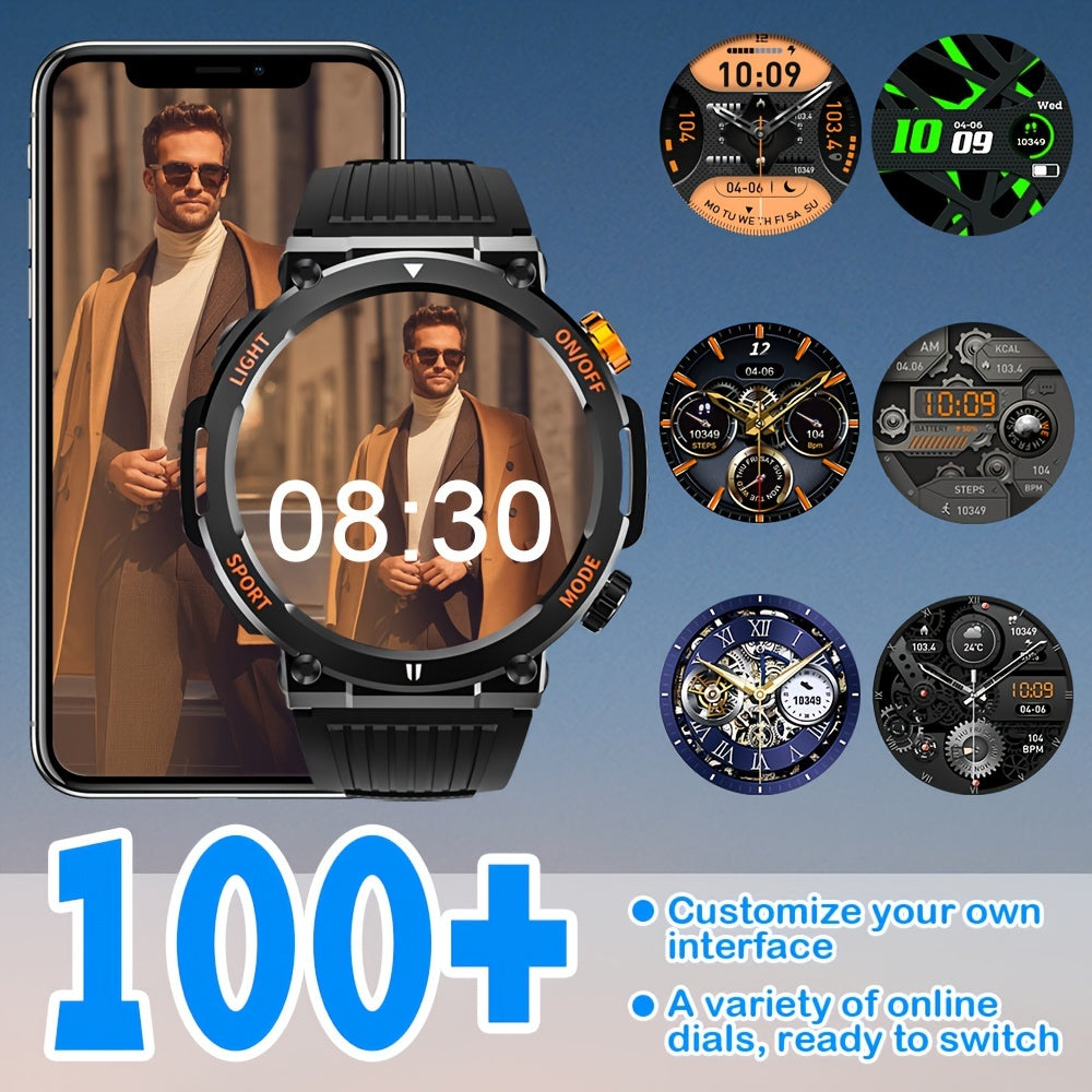 QTLLBT Smart Watch, Wireless Phone Answering, Outdoor Sports Watchmen