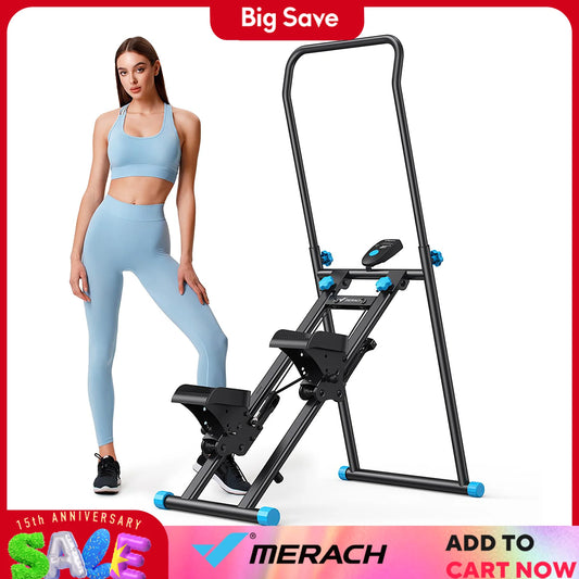 MERACH Stair Stepper for Home Gym Exercise Compact Climber
