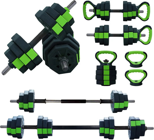 4 In 1 Adjustable Dumbbell Set 44lbs Weight Set Octagon