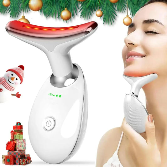 Vibrating Neck Device Beauty Gift Portable USB Charging Massager