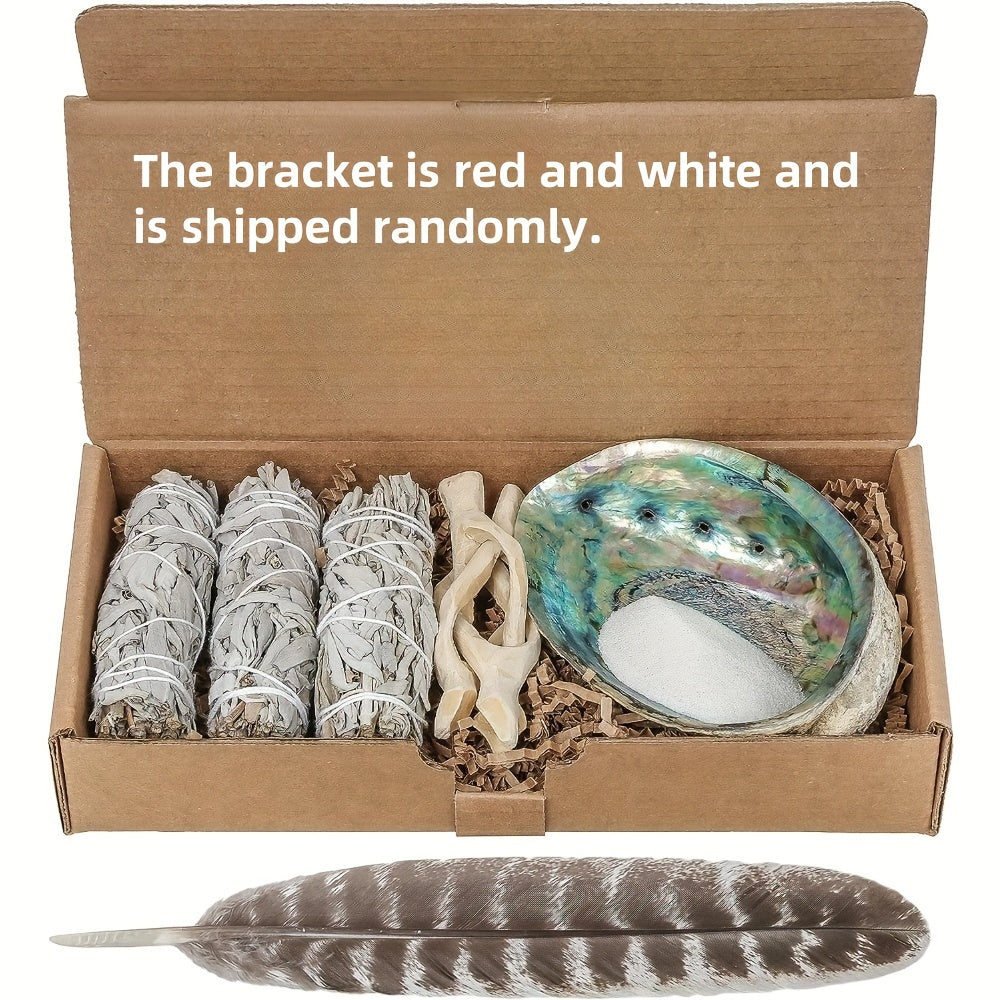 [Natural Elements] Complete Sage Smudge Kit with White Sage Sticks